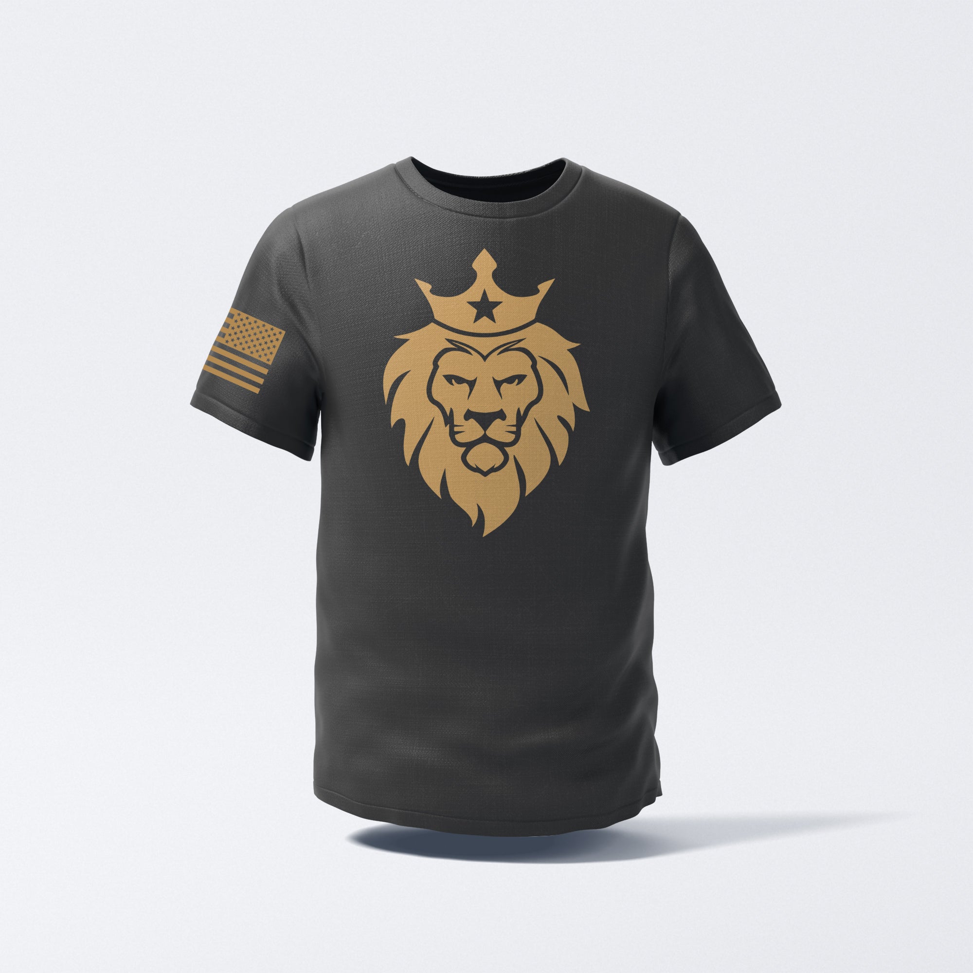 Lion All-Over Print Christian T-Shirt from Kerusso | Hip Together