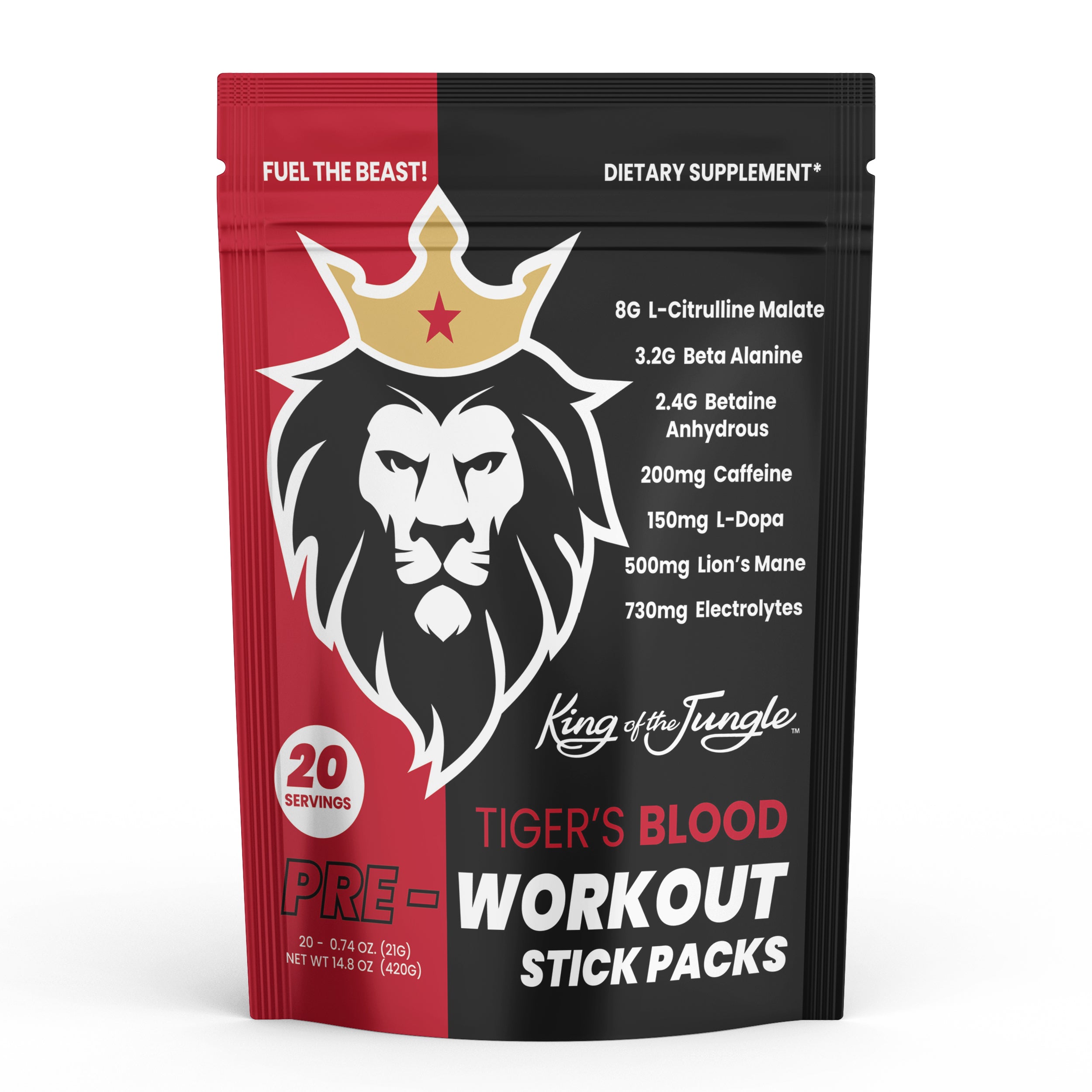 Pre-Workout Stick Packs